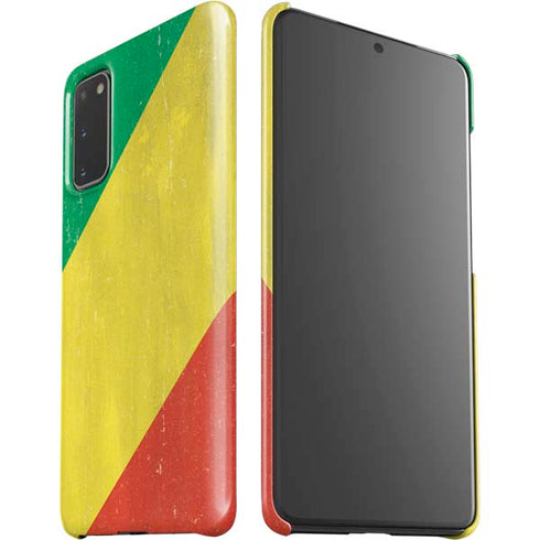 Republic of the Congo Flag Distressed Galaxy S20 Lite Case